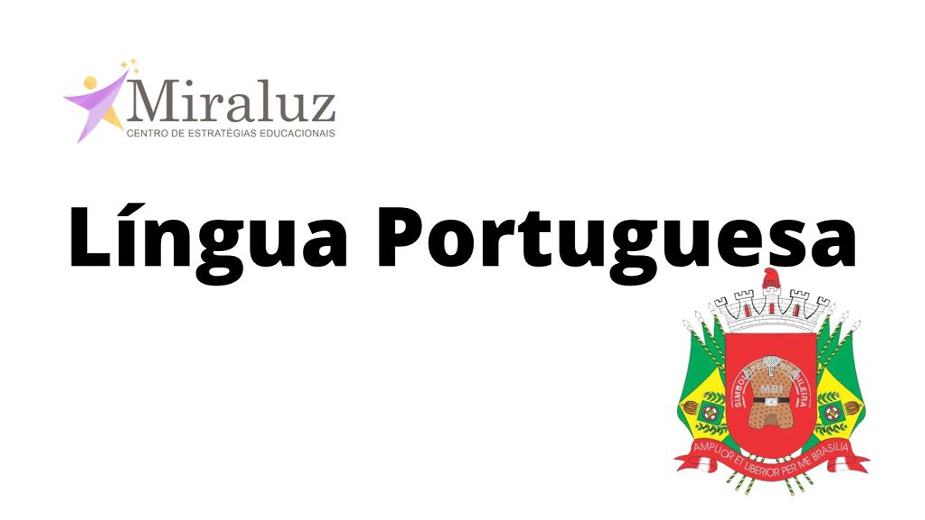 Língua Portuguesa Itu 2023